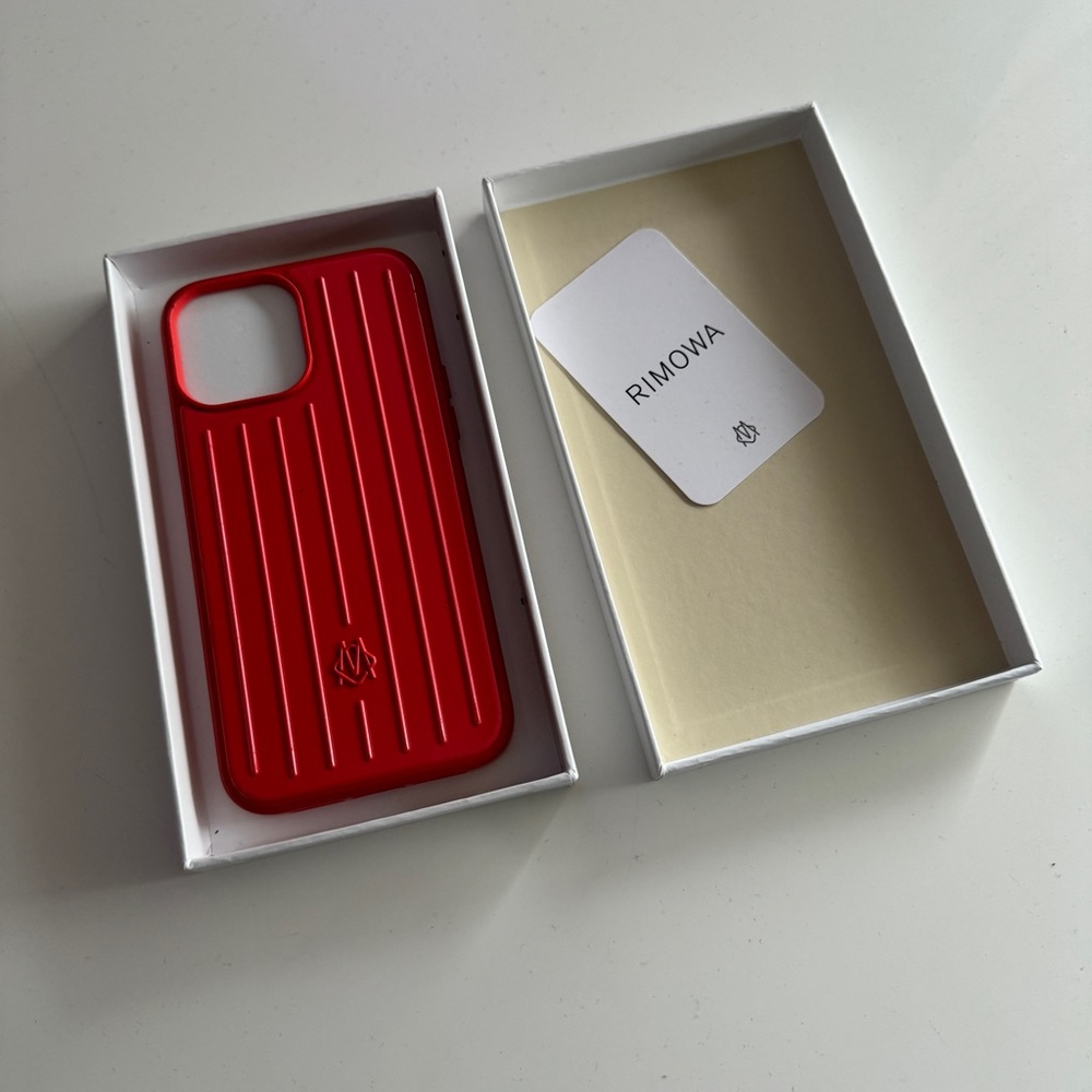 Authentic Rimowa iPhone 13 Pro Max Case.